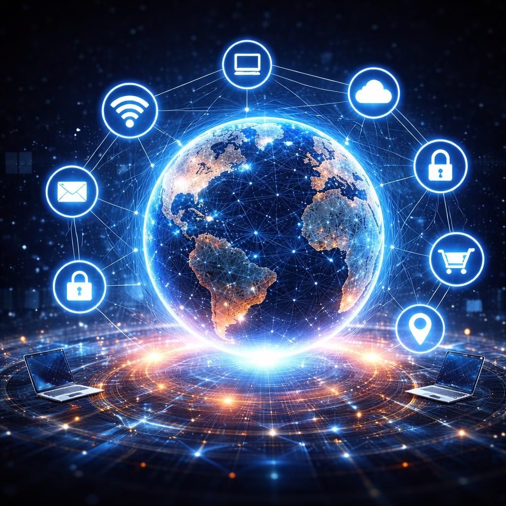 The Internet as a web of connected platforms