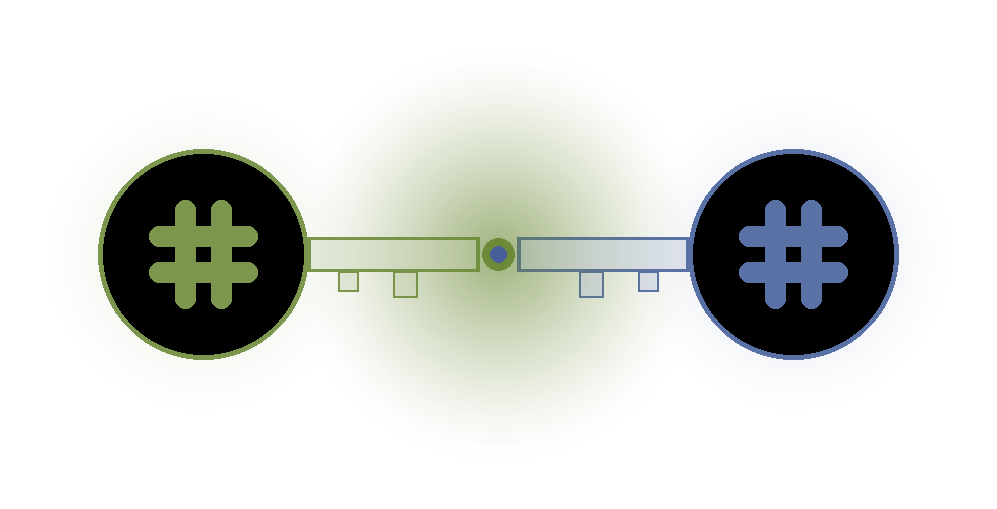 Equal footing — every participant standing on the same cryptographic ground